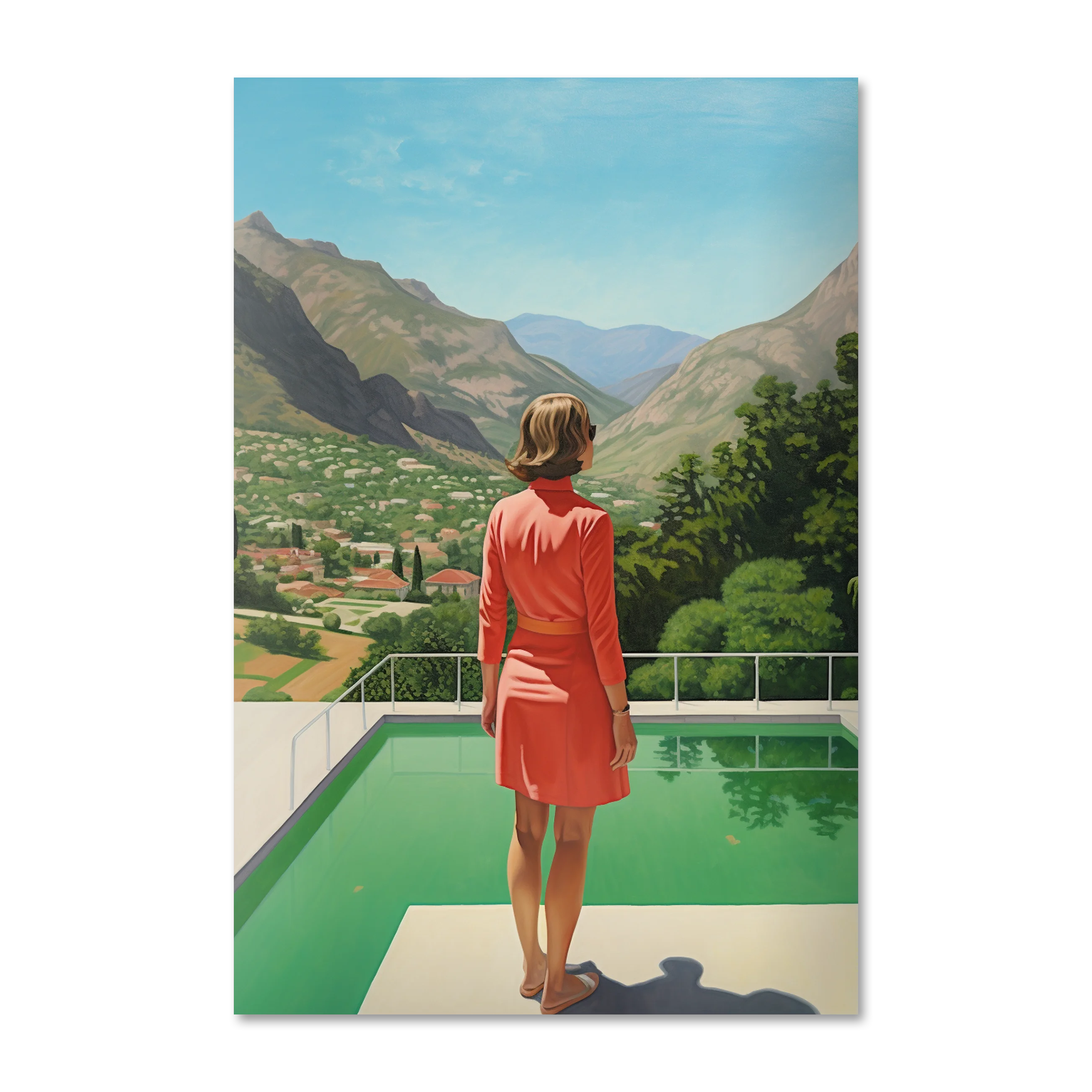 1970 romanticized views 3 — artwork pack-shot, wall art print