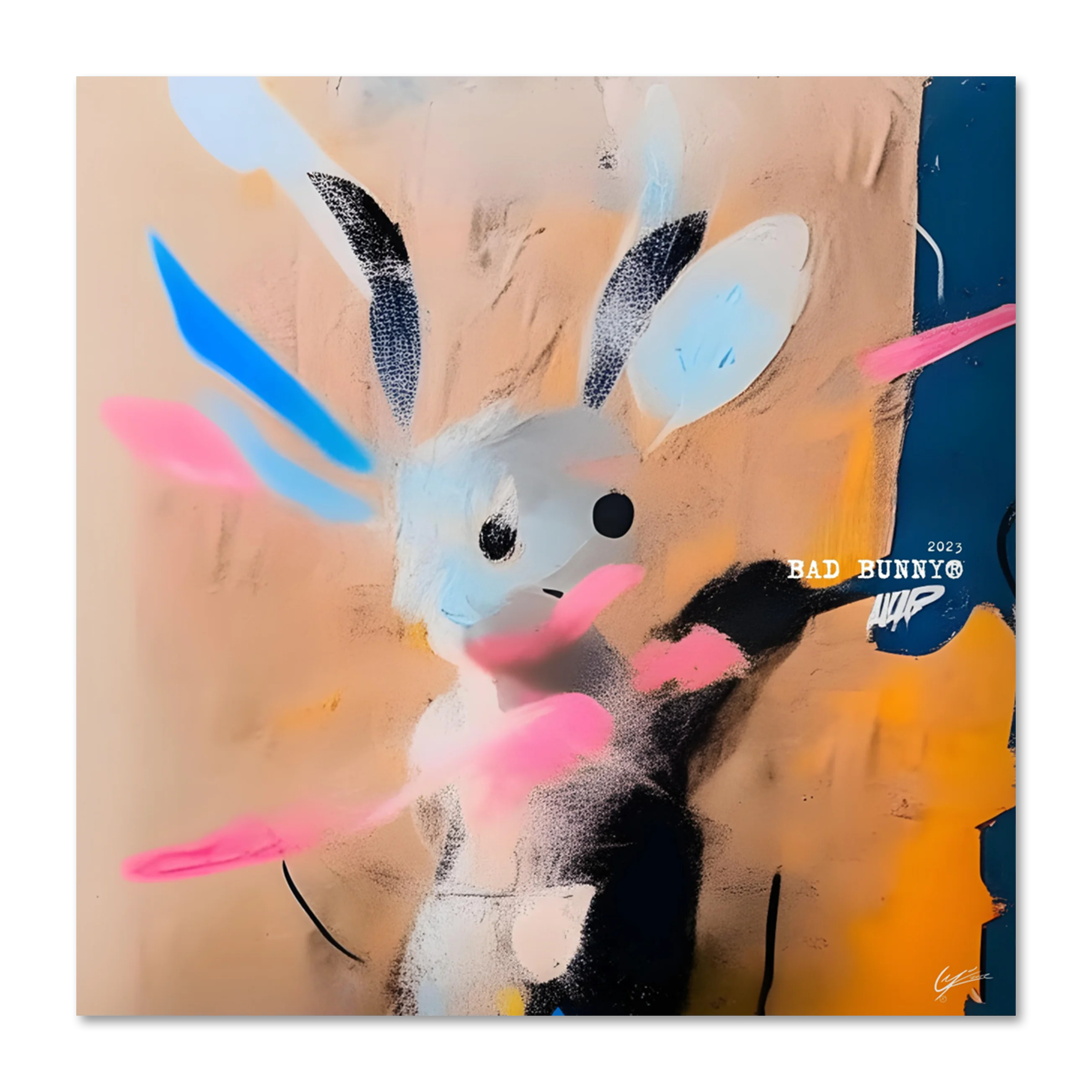 Boring Vine since 1988 1 — artwork pack-shot, pop-art portrait print