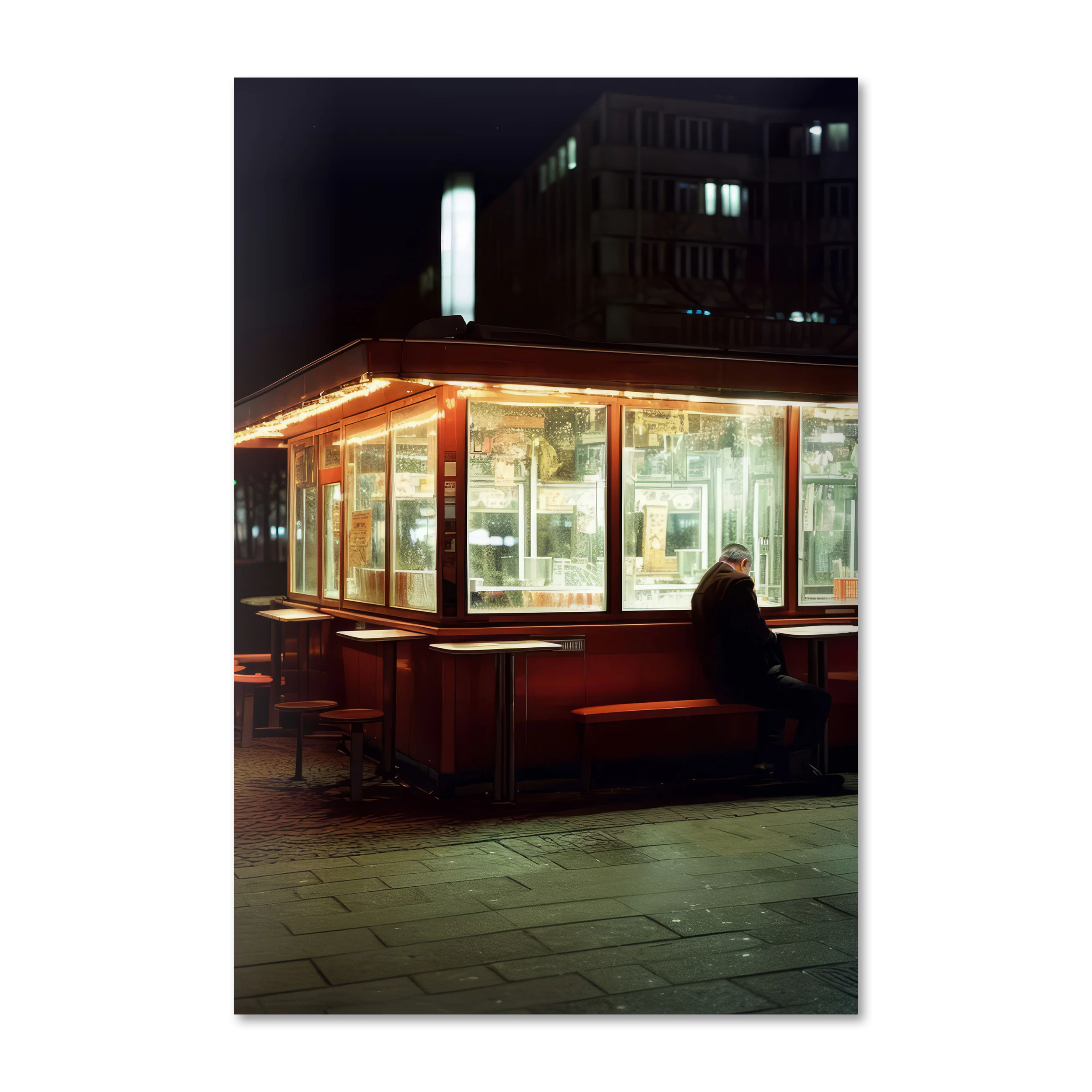 Berlin Afterglow 3 — artwork pack-shot, wall art print