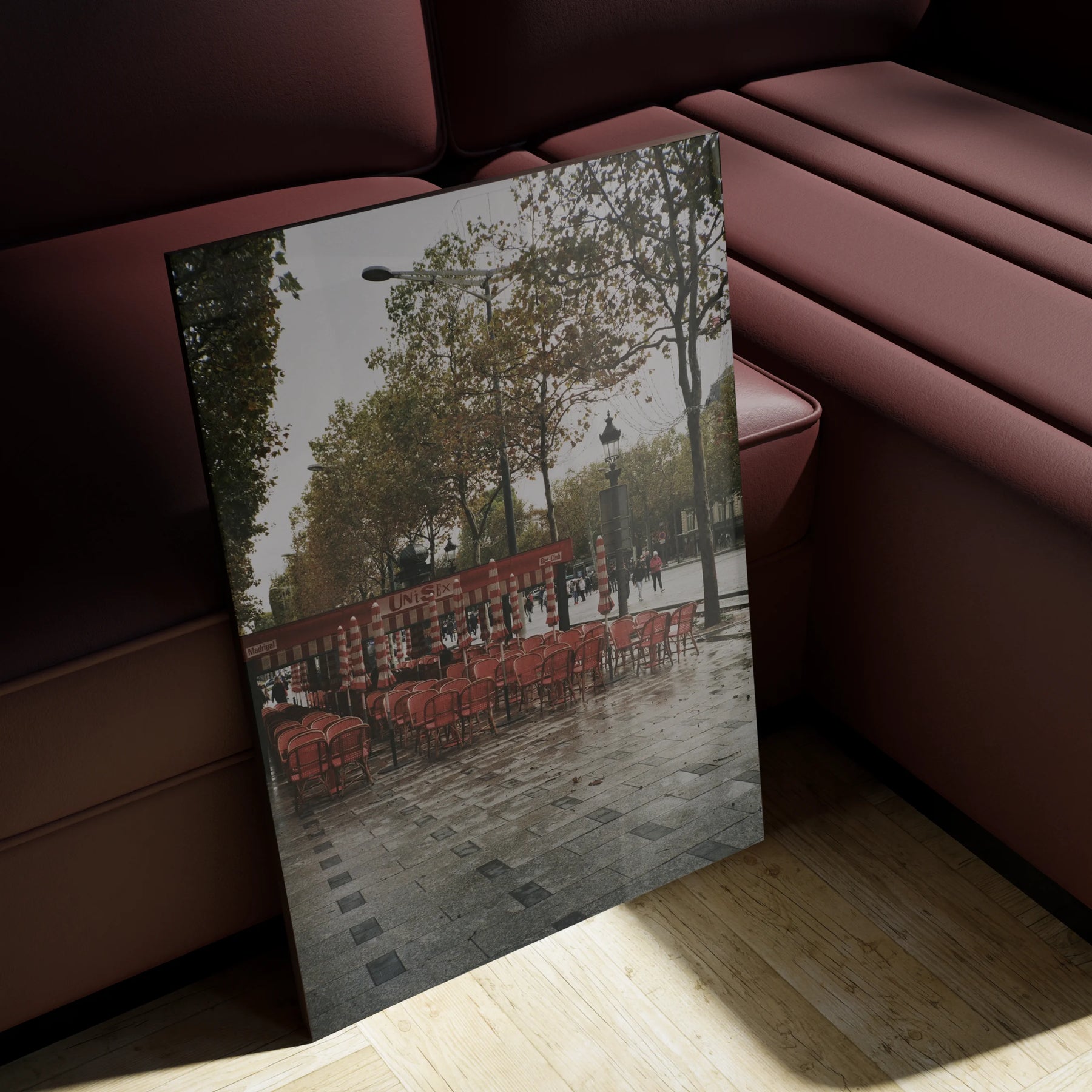 Chaises Rouges