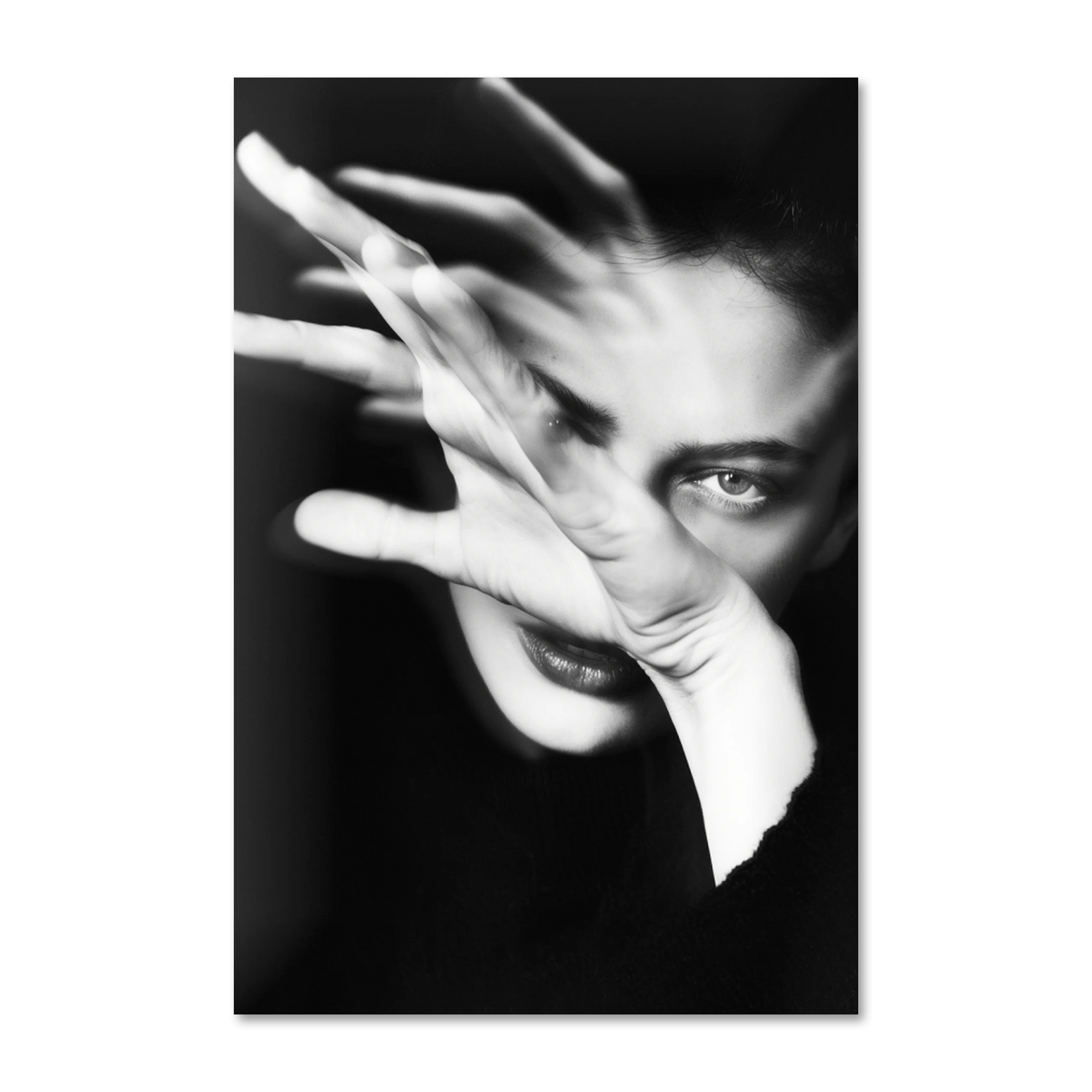 Ghosts Within 10 — artwork pack-shot, ethereal portrait wall art print