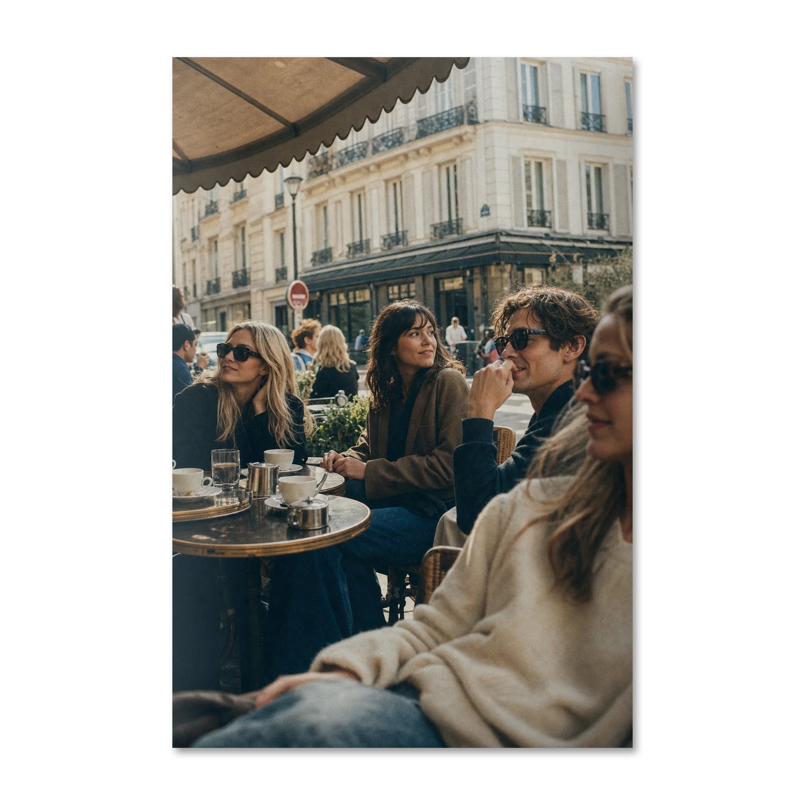 New Europeans 1 — artwork pack-shot, contemporary urban life wall art print