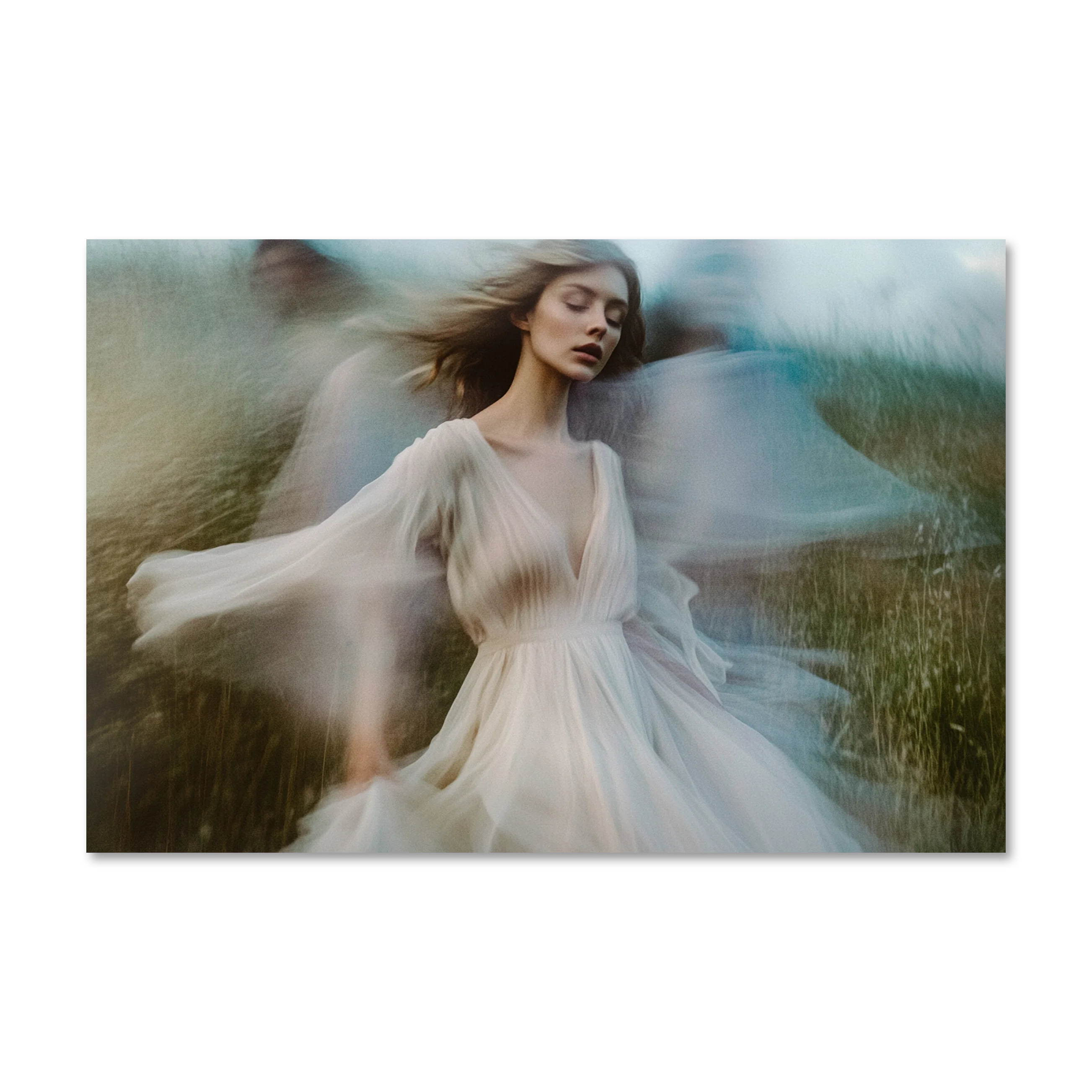 Wandering Spirits 1 — artwork pack-shot, atmospheric portrait wall art print