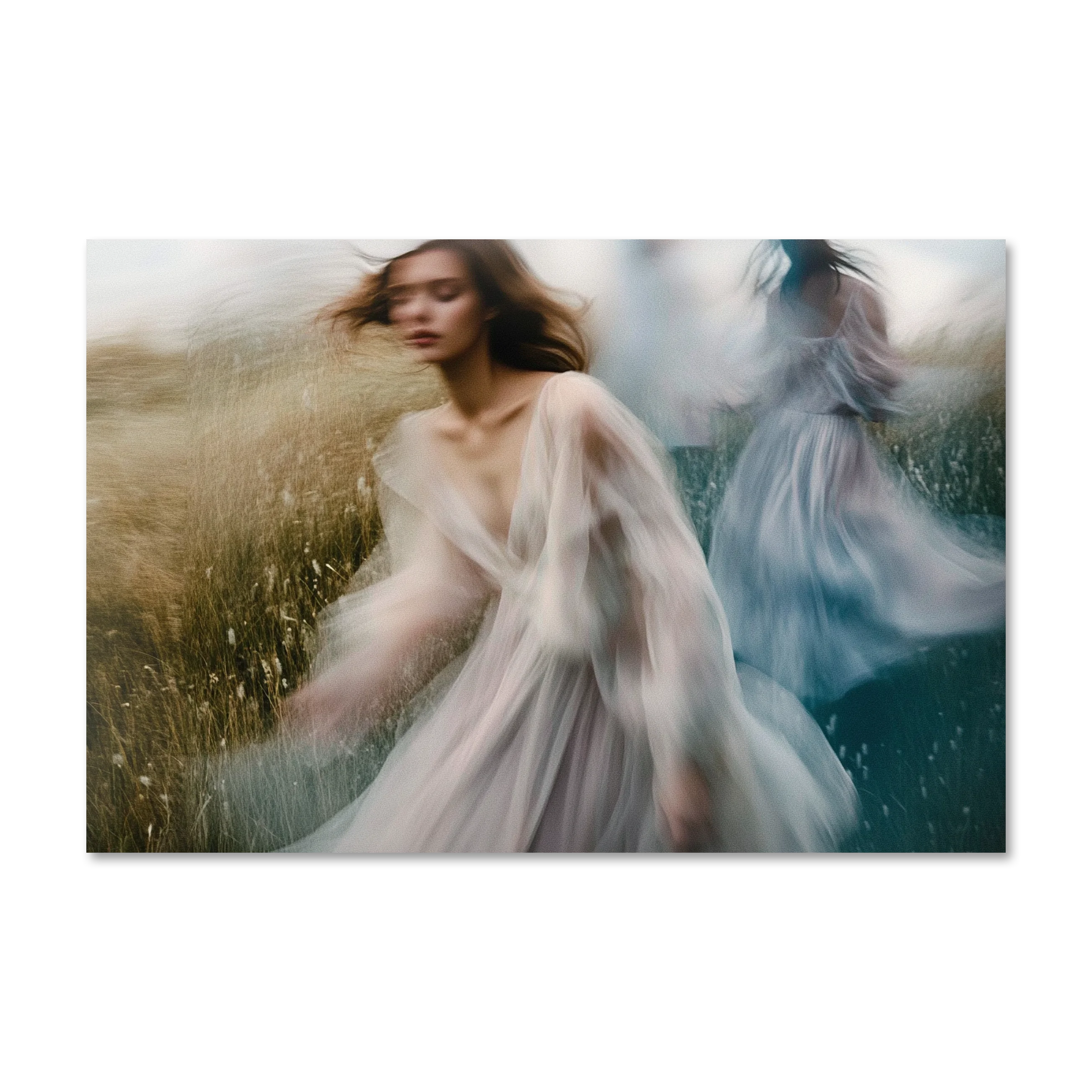 Wandering Spirits 5 — artwork pack-shot, atmospheric portrait wall art print