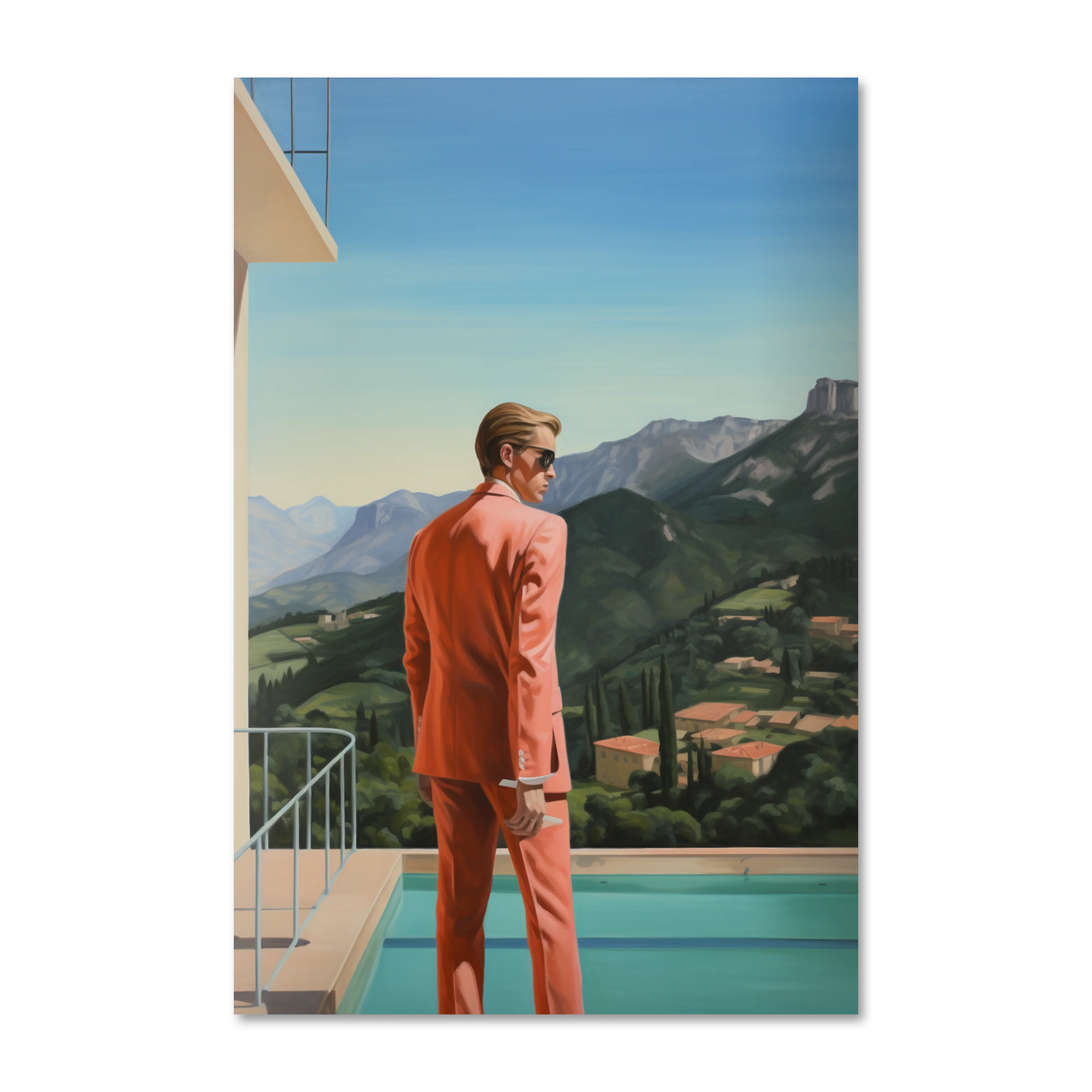 1970 romanticized views 1 — artwork pack-shot, wall art print