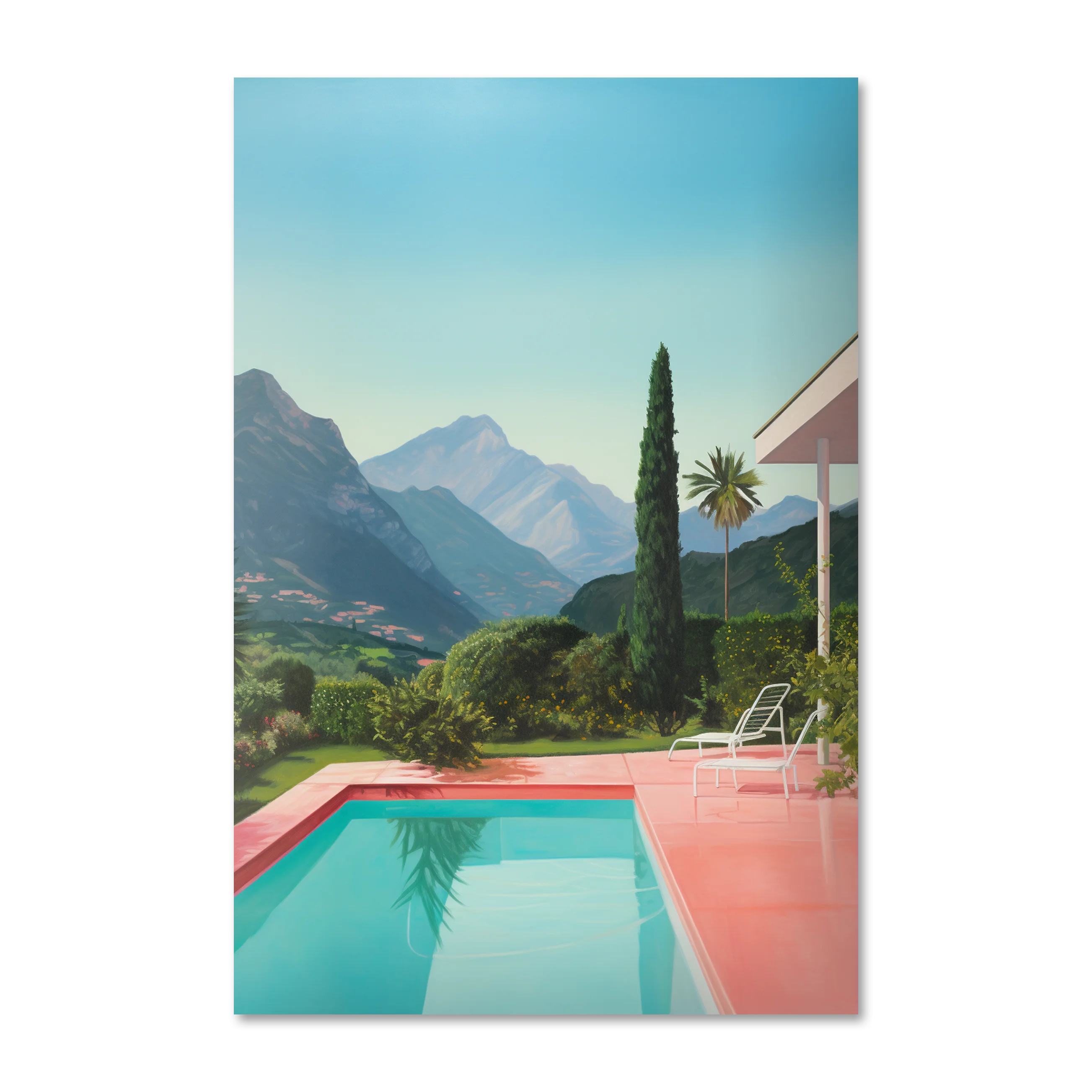 1970 romanticized views #5 — artwork pack-shot, 1970 romanticized views wall art print