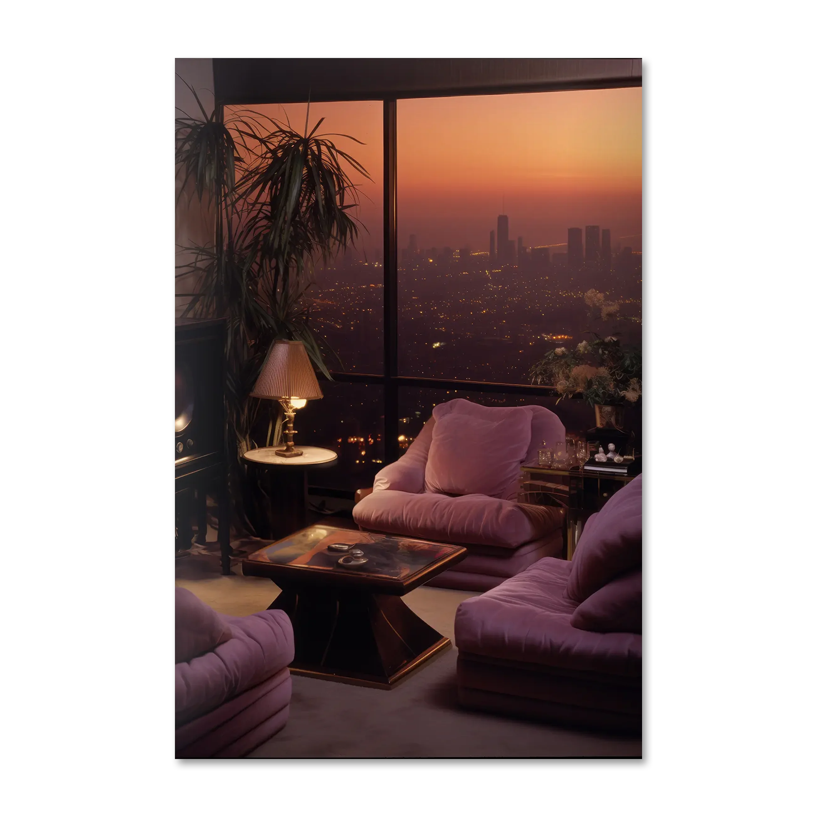 80's Hollywood 1 — artwork pack-shot, wall art print