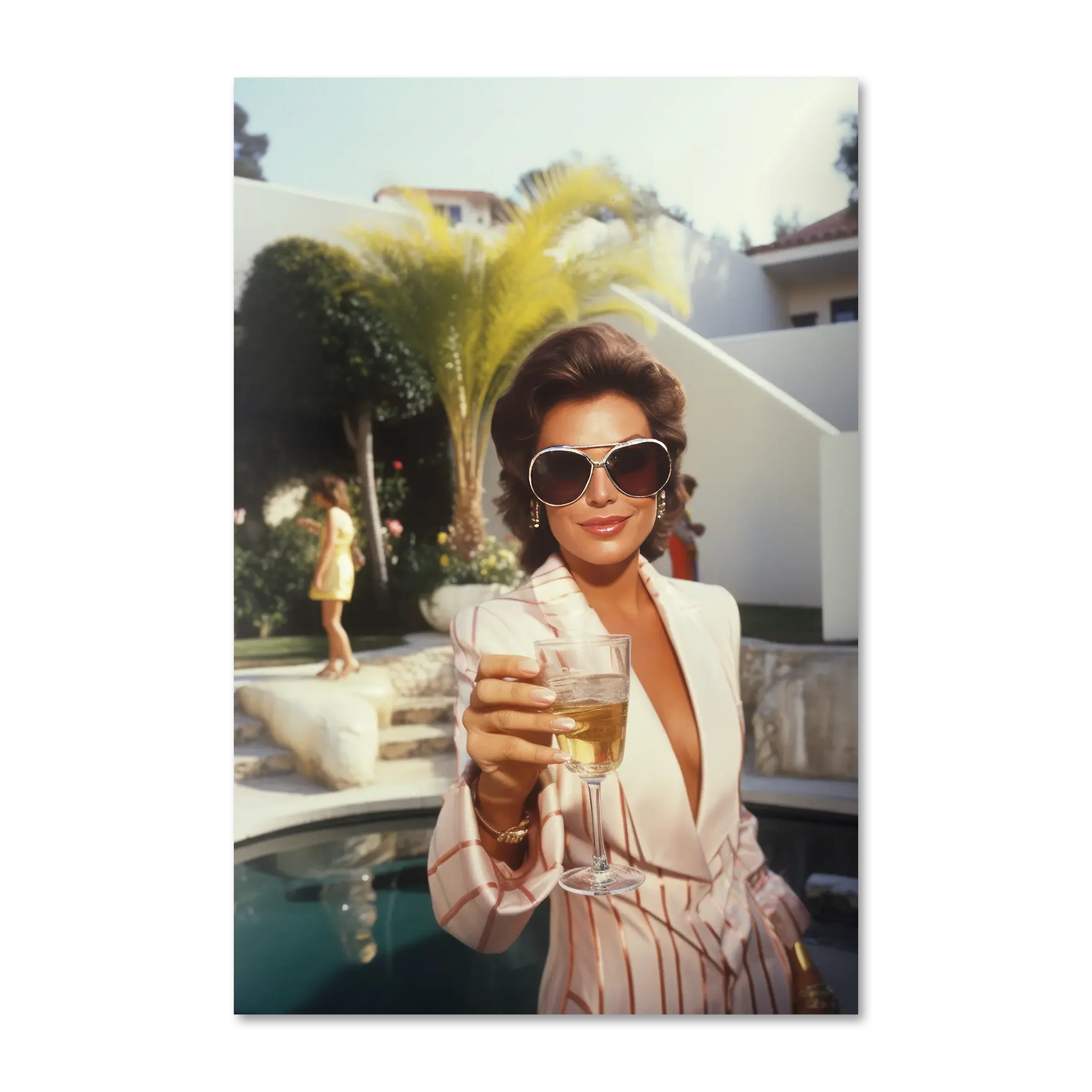 80's Hollywood 3 — artwork pack-shot, 80s hollywood glamour wall art print