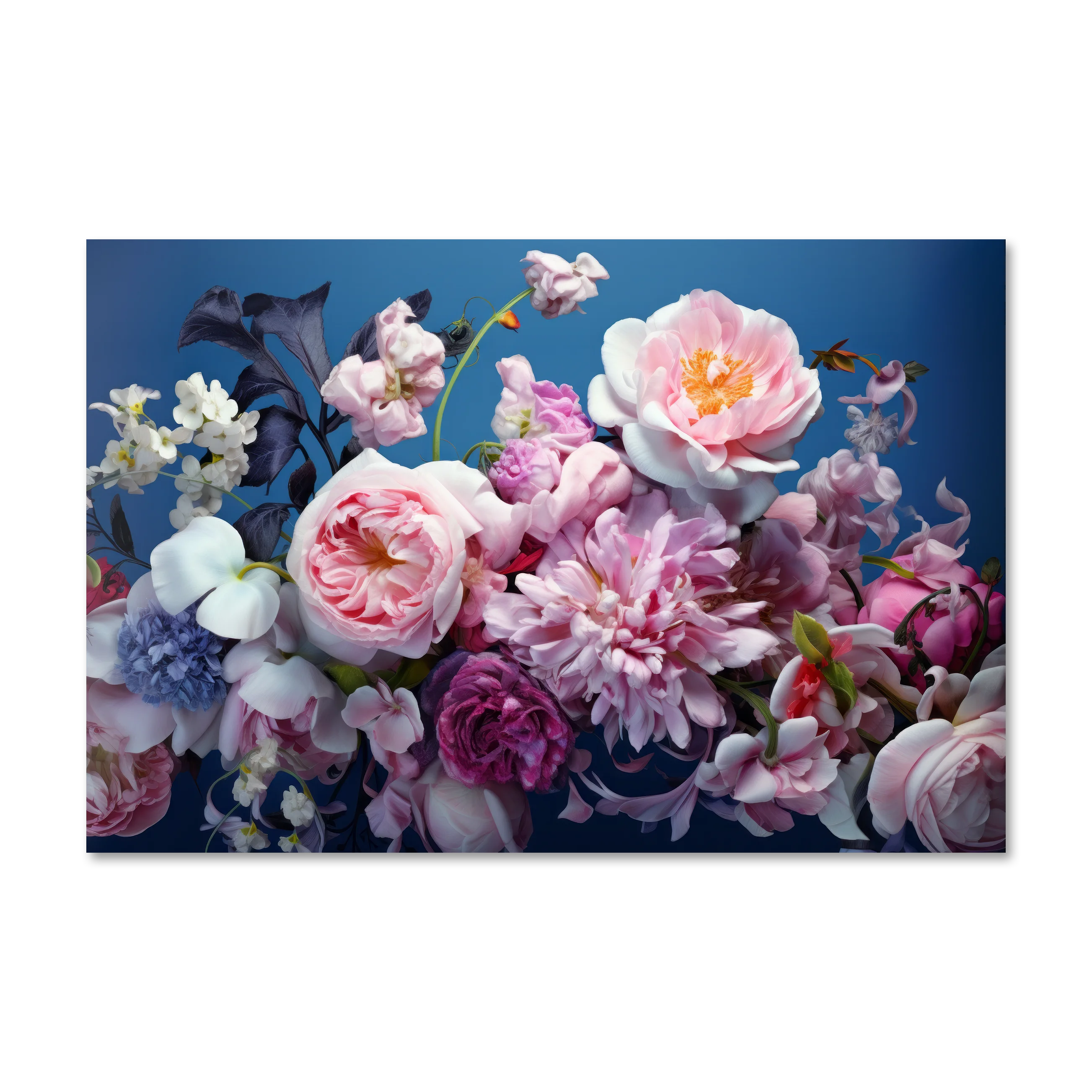 A bouquet for life 2 — artwork pack-shot, floral still life wall art print