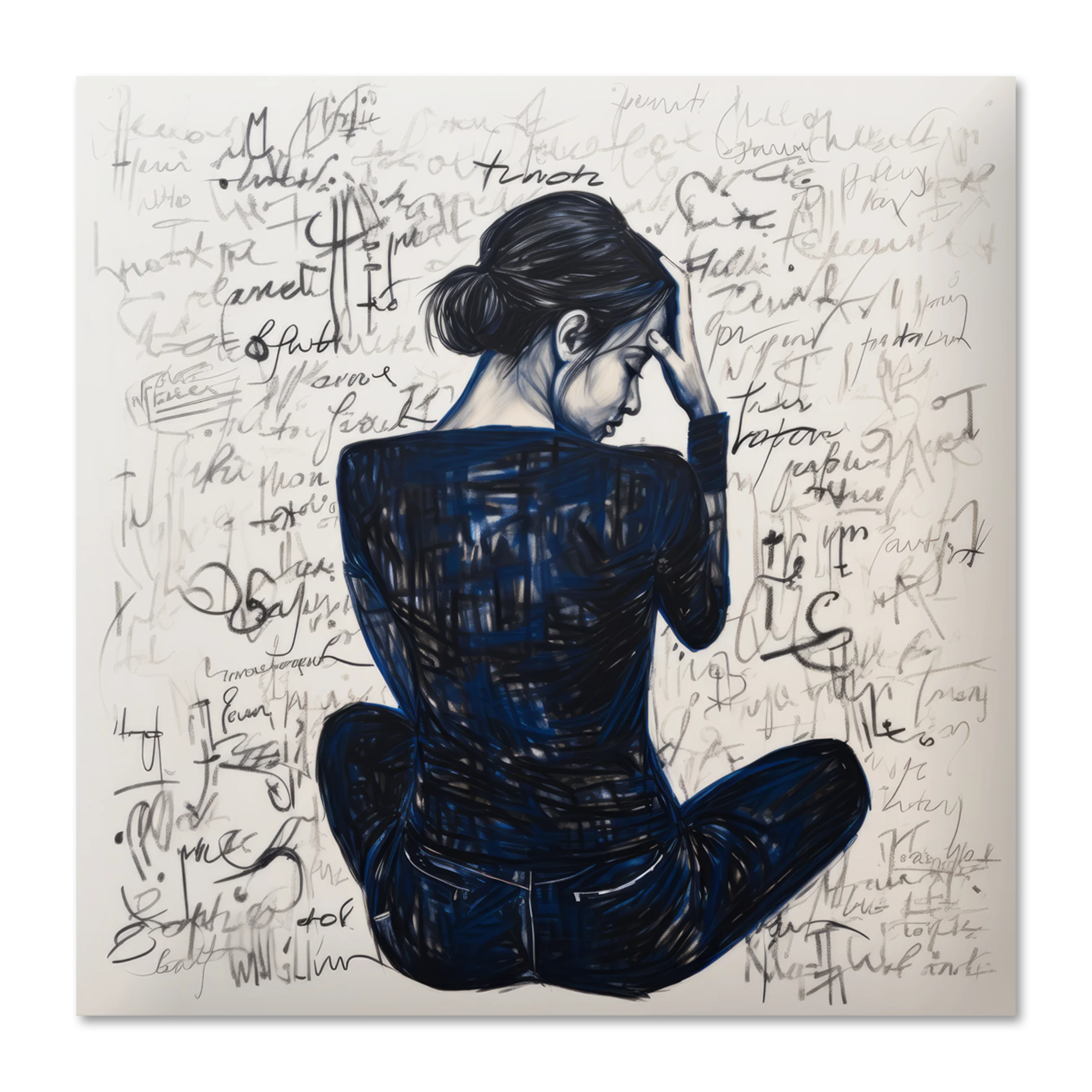 A Glimpse Within #2 — artwork pack-shot, a glimpse within wall art print