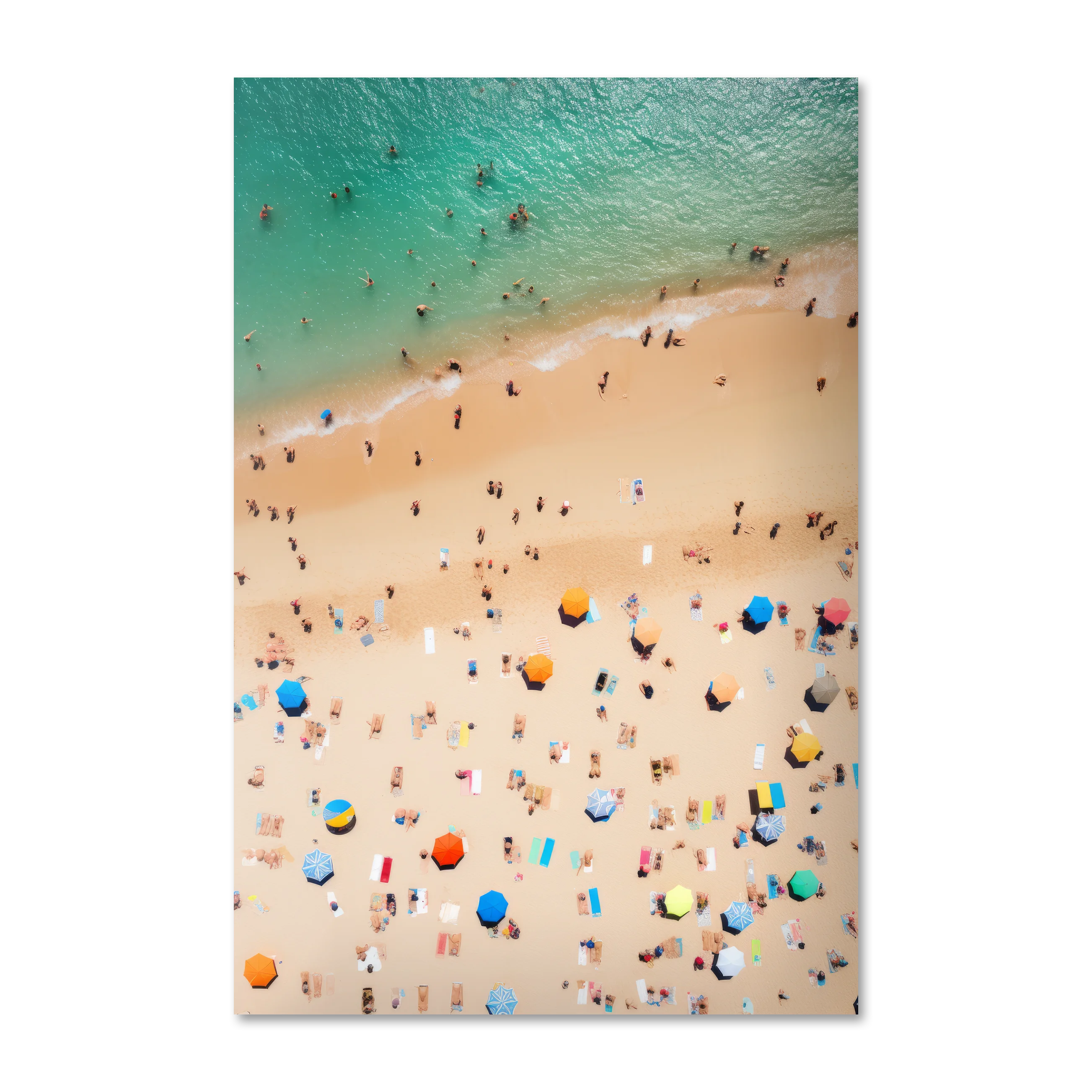 Beachside #1 — artwork pack-shot, beachside wall art print