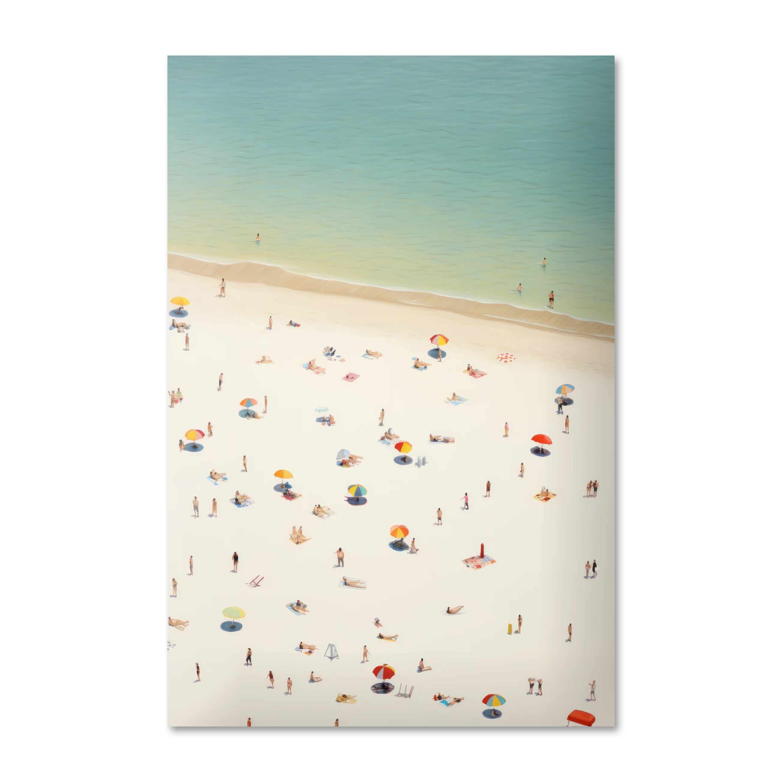 Beachside #2 — artwork pack-shot, beachside wall art print
