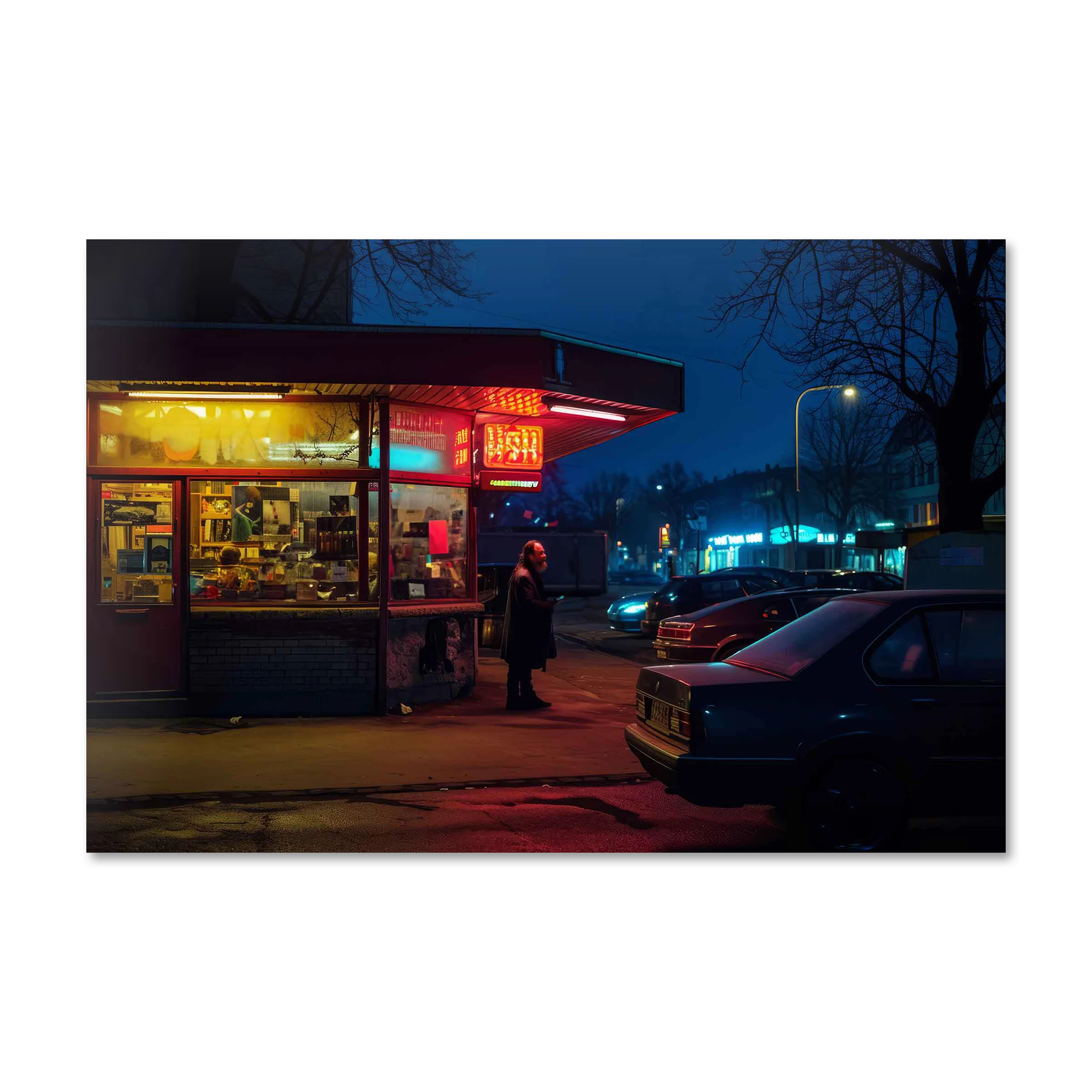 Berlin Afterglow 8 — artwork pack-shot, wall art print