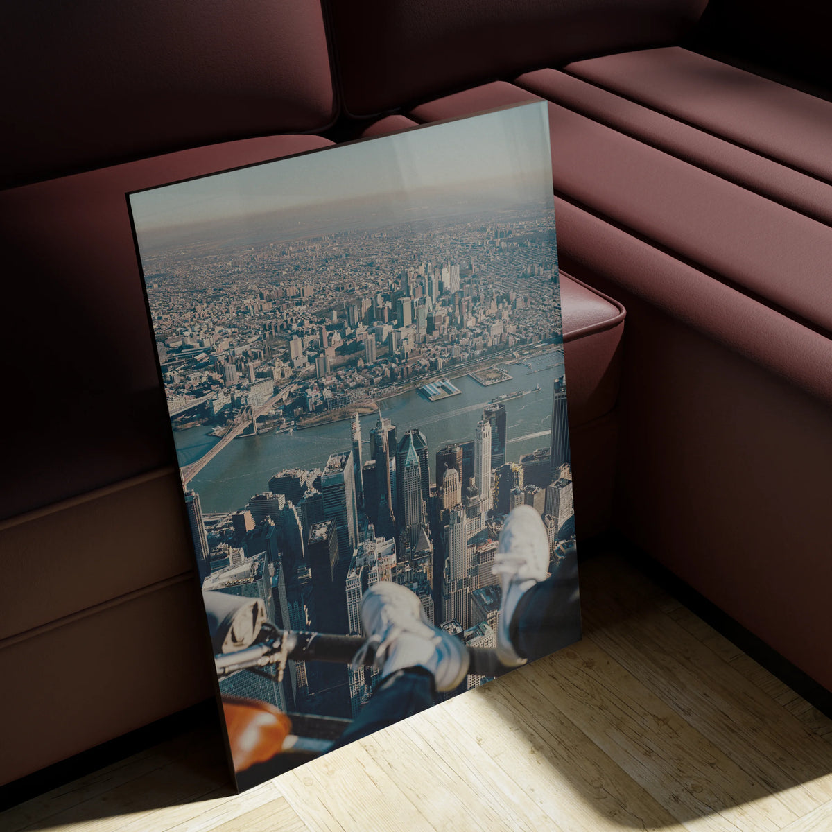 Feet Over Manhattan