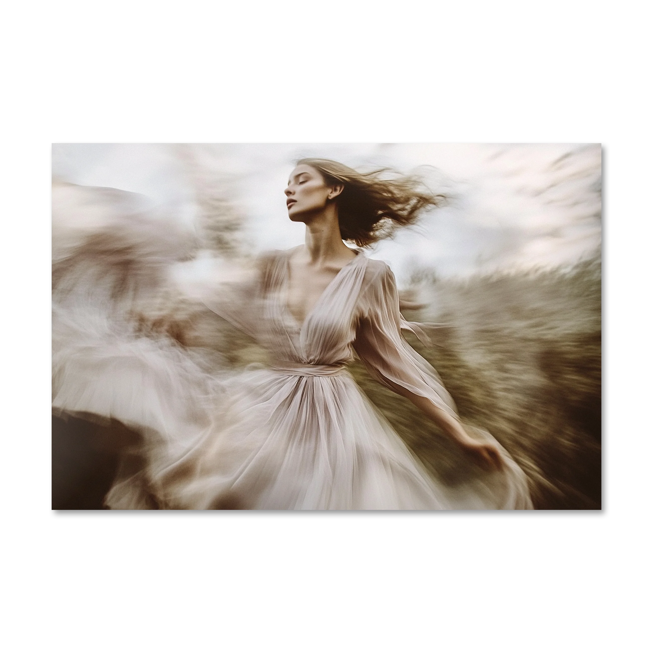 Wandering Spirits 2 — artwork pack-shot, atmospheric portrait wall art print