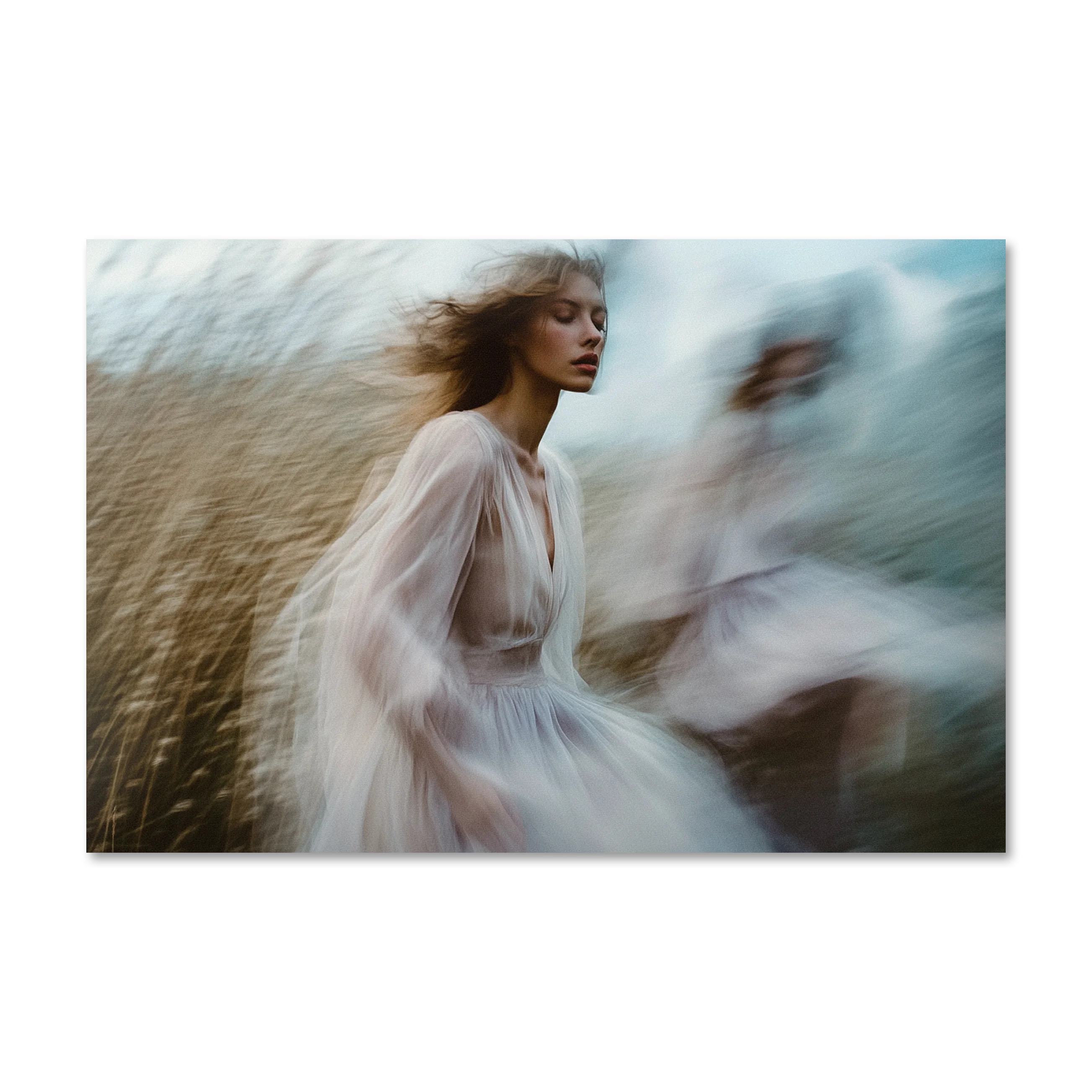 Wandering Spirits 4 — artwork pack-shot, atmospheric portrait wall art print