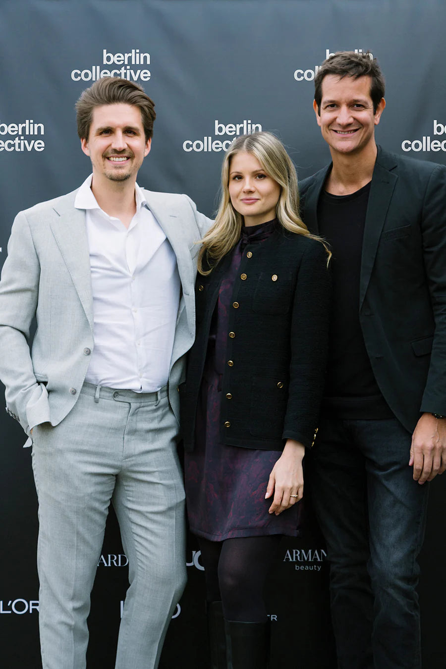 Frida, Frederic and André — the Berlin Collective founders